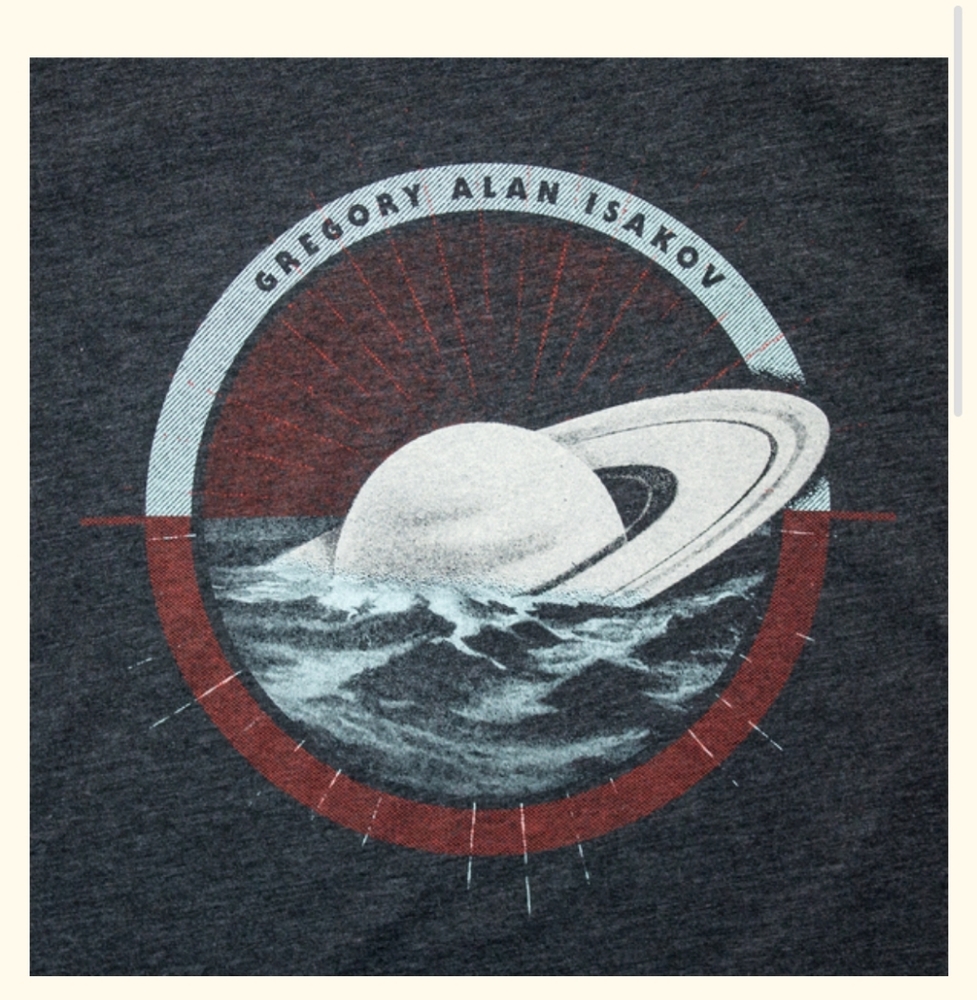 Gregory Alan Isakov Graphic TEE T shirt  Straight From Website. XL